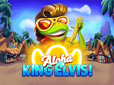 Aloha King Elvis pokie at Ripper Casino